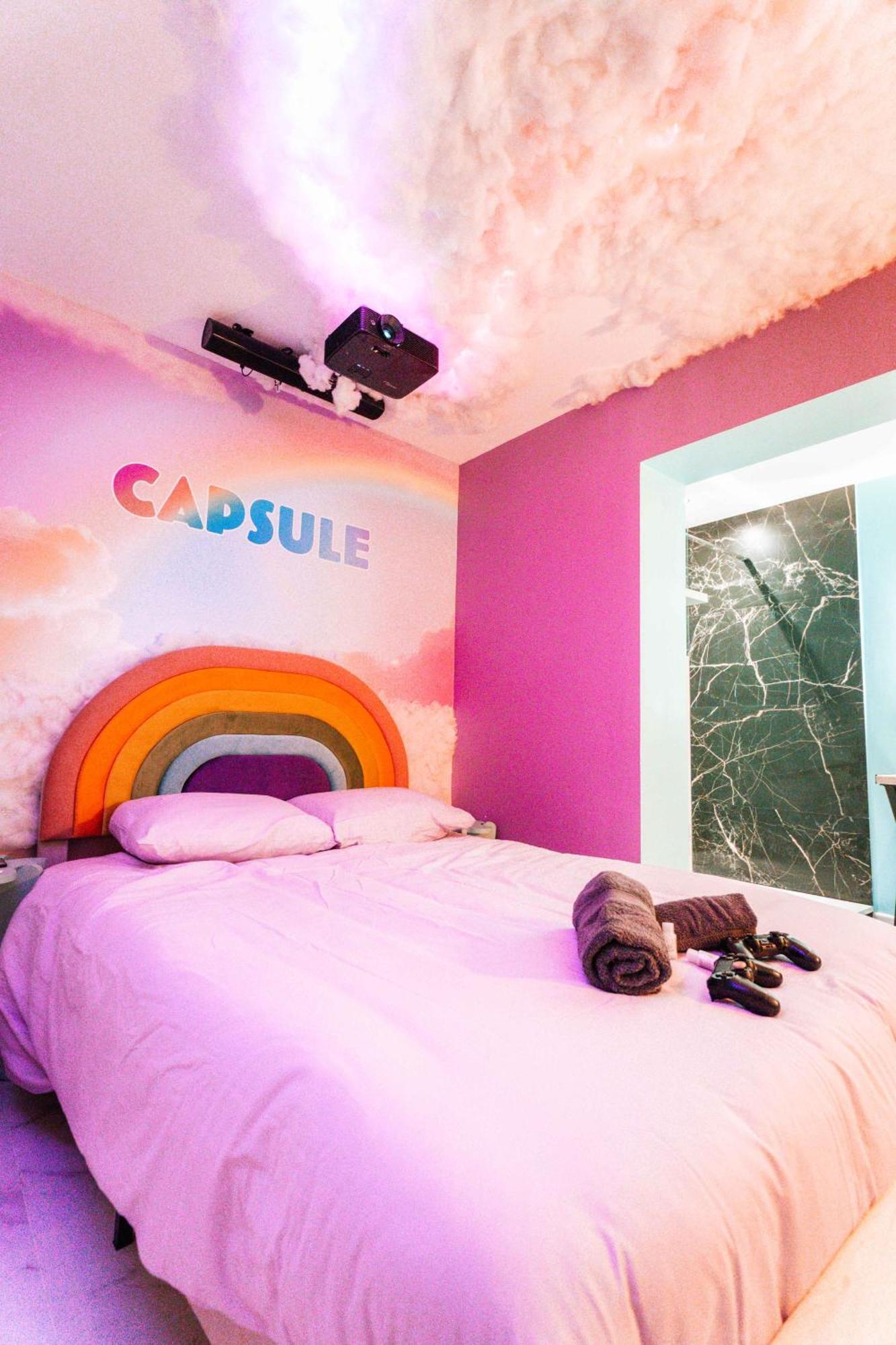 Apartment Capsule Cloud - Jacuzzi - Projecteur Cinema *